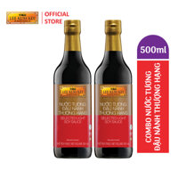 Combo 2 chai Nước tương đậu nành thượng hạng Lee Kum Kee Selected Light Soy Sauce 500ml