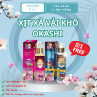 Combo 2 Chai Nước Xả Vải Khô Okashi Hương Nước Hoa Chai Xịt - Chai 150ml
