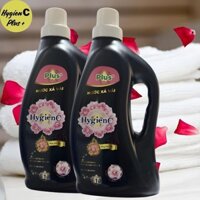 (COMBO 2 CHAI) Nước xả vải HygienC Plus hương nước hoa 1.1KG - Giúp làm mềm vải giữ hương thơm lâu hơn # #  @