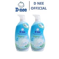(Combo 2 Chai) Nước xúc bình sữa Dnee 600ml - Nước rửa chén An toàn cho bé