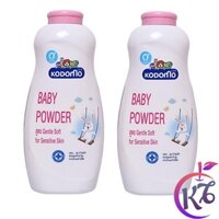 Combo 2 chai phấn Kodomo 350g Gentle Soft dưỡng ẩm cho trẻ em (Thái Lan) - phấn thơm cho bé an toàn khi sử dụng