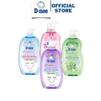 ComBo 2 Chai Sữa tắm gội toàn thân Dnee cho bé 800ml .