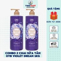 COMBO 2 CHAI Sữa tắm hương nước hoa On: The Body - Violet Dream 1000ML