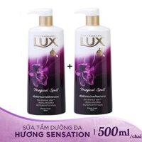 Combo 2 chai Sữa Tắm Lux Magical Spell Tím Thailand 500ml