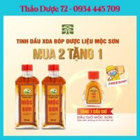 [Combo 2 chai tặng 1] Dầu xoa bóp mộc sơn