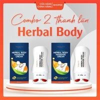Combo 2 Chai Thanh Lăn Thảo Dược Massage Hỗ Trợ Giảm Nhức Mỏi Herbal Body | Thanh Tô Cosmetic 150ml