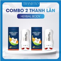 COMBO 2 Chai Thanh Lăn Thảo Dược Massage Hỗ Trợ Giảm Nhức Mỏi, Kem Dầu Herbal Body Thanh Tô Cosmetic