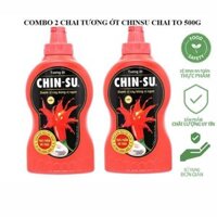 COMBO 2 CHAI TƯƠNG ỚT CHINSU CHAI TO 500G