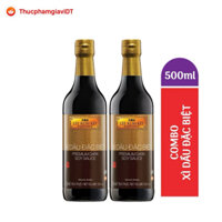 COMBO 2 CHAI XÌ DẦU ĐẶC BIỆT 500ML LEE KUM KEE