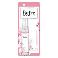 Combo 2 chai Xịt khử mùi Refre Natural Rosa Magnolia - Hương hồng mộc lan 30ml