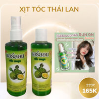 Combo 2 chai Xịt mọc tóc Thái Lan dưỡng tóc chống rụng tóc tinh dầu bưởi kích mọc tóc nhanh phục hồi hư tổn
