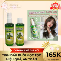 Combo 2 chai Xịt mọc tóc Thái Lan dưỡng tóc chống rụng tóc tinh dầu bưởi kích mọc tóc nhanh phục hồi hư tổn