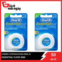Combo 2 Chỉ nha khoa Oral B  50m