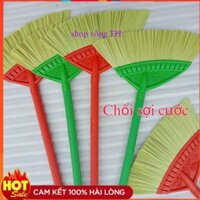 Combo 2 Chổi Quét Nhà Cán Nhựa Lông Cước Mềm Dài 95cm RỒNG VIỆT