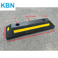 Combo 2 cục chặn bánh xe KBN mẫu TPP-560 bằng cao su giá rẻ