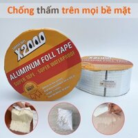 (ComBo 2 cuộn) Băng keo chống thấm siêu dính, siêu chịu nhiệt, băng dính chống thấm, băng keo X2000 10CM x 5M