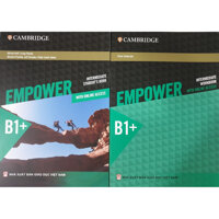 Combo 2 cuốn Empower B1 Intermediate Students Book with Online Access  Empower B1 Intermediate Workbook with Online Access