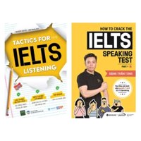 Combo 2 cuốn How to crack the IELTS Speaking  Tactics for IELTS Listening