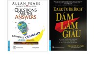 Combo 2 Cuốn Sách Câu Hỏi Là Câu Trả Lời  Dám Làm Giàu