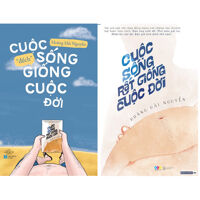 Combo 2 Cuốn Sách Cuộc Sống Đếch Giống Cuộc Đời  Cuộc Sống Rất Giống Cuộc Đời