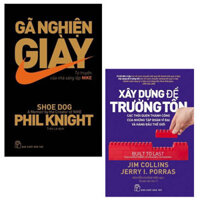Combo 2 cuốn sách  Gã Nghiện Giày  Xây Dựng Để Trường Tồn