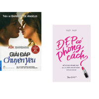 Combo 2 cuốn sách Giải Đáp Chuyện Yêu  Đẹp có phong cách
