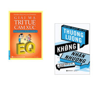 Combo 2 cuốn sách Giải Mã Trí Tuệ Cảm Xúc  Thương Lượng Không Nhân Nhượng