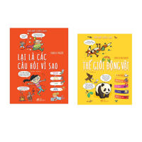 Combo 2 cuốn sách Hỏi đáp cùng em Lại là các câu hỏi vì sao    Thế giới động vật