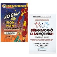 Combo 2 cuốn sách kinh tế học mới lạ Áo Giáp Của Iron Man Giá Bao Nhiêu  Đừng Bao Giờ Đi Ăn Một Mình