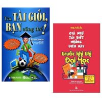 Combo 2 Cuốn Sách Kỹ Năng Hay Tôi Tài Giỏi - Bạn Cũng Thế Tái Bản 2019   Giá Như Tôi Biết Những Điều Này Trước Khi Thi Đại Học Tái Bản 2019  Bộ Những Cuốn Sách Kỹ Năng Làm Việc - Kỹ Năng Sống Hay Nhất