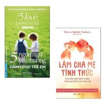 Combo 2 cuốn Sách Làm Cha Mẹ  5 Ngôn Ngữ Yêu Thương Dành Cho Trẻ Em  Làm Cha Mẹ Tỉnh Thức - Chuyển Hóa Bản Thân, Trao Quyền Cho Con Cái