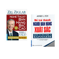 Combo 2 cuốn sách Nghệ Thuật Bán Hàng Bậc Cao Khổ Lớn  Để Trở Thành Người Bán Hàng Xuất Sắc