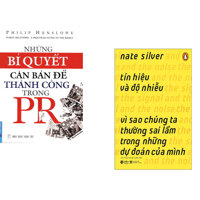 Combo 2 cuốn sách Những Bí Quyết Căn Bản Để Thành Công Trong PR  Tín Hiệu Và Độ Nhiễu