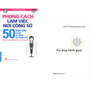 Combo 2 cuốn sách Phong Cách Làm Việc Nơi Công Sở  Tư Duy Tinh Gọn