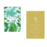 Combo 2 cuốn sách Ta Bắt Đầu Cuộc Đời Mới, Khi Nhận Ra Mình Chỉ Sống Một Lần  Thạch sùng con trên gác mái