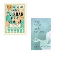 Combo 2 cuốn sách Thiền Chữa Lành Thân Và Tâm  Những Tù Nhân Của Địa Lý