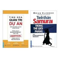 Combo 2 cuốn sách Tinh Hoa Quản Trị Dự Án  Tinh Thần Samurai Trong Thế Giới Phẳng