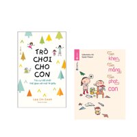 Combo 2 cuốn Trò Chơi Cho Con Trò Vui Dễ Nhất Thế Gian Với Một Tờ Giấy Cách Khen, Cách Mắng, Cách Phạt Con