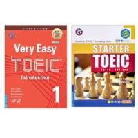 Combo 2 Cuốn  Very Easy Toeic 1 - Introduction  Starter Toeic Third Edition