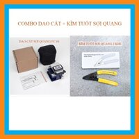 Combo 2 Dao cắt sợi quang FC 6S + Kìm tuốt sợi quang