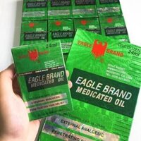 ComBo 2 Dầu Gió Xanh 2 Nắp Sư tử Singapore Imperial Harbour Medicated Oilg