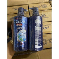 combo 2 dầu gội clear 480ml 1chai bạc hà và clear men