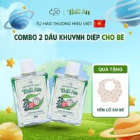 COMBO 2 Dầu Khuynh Diệp Thái An Cho Bé - Mùi Phấn Thơm Tự Nhiên, Dung Tích 25ML