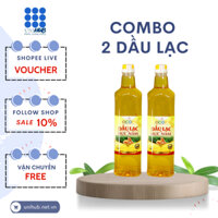 COMBO 2 DẦU LẠC NGUYÊN CHẤT 1L