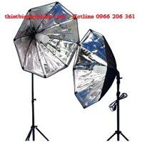 Combo 2 đèn LED360 40w softbox bát giác 75cm  - 9165