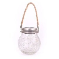 Combo 2 đèn năng lượng mặt trời trang trí sân vườn Thủy Tinh Đèn Led Treo Cây