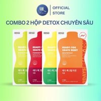 [Combo 2] Detox giảm cân Ready Tok 2-Days Health Helper Hàn Quốc(2 Hộp/20 Gói)