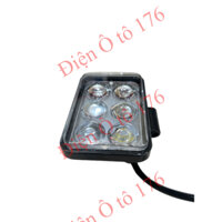 COMBO 2 đôi đèn led Runlai 6 bóng, đèn led trợ sáng Runlai dành cho ô tô, xe tải,..