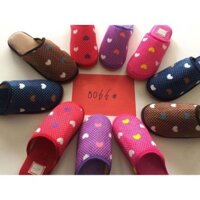 COMBO 2 ĐÔI DÉP BÔNG ĐI TRONG NHÀ XINH , SIU RẺ , HỌA TIẾT MÀU SẮC NGẪU NHIÊN