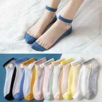 COMBO 2 ĐÔI TẤT LƯỚI NỮ HOA CÚC DỄ THƯƠNG GIAO MÀU NGẪU NHIÊN - TN02